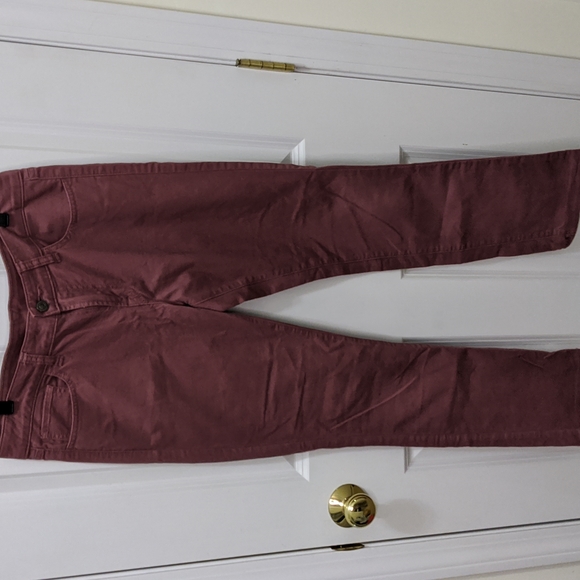 UJ Uniqlo Skinny Fit Straight Middle Rise Pink Jeans Size 28 x 33 - Picture 4 of 7